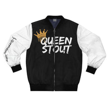 Load image into Gallery viewer, Harlem Queen Stout Bomber Jacket