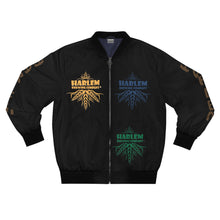 Load image into Gallery viewer, Men&#39;s Bomber Jacket - Harlem All Over Design
