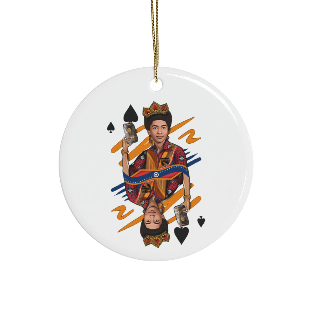 Harlem Queen of Spades Ornament
