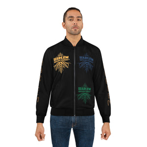 Men's Bomber Jacket - Harlem All Over Design