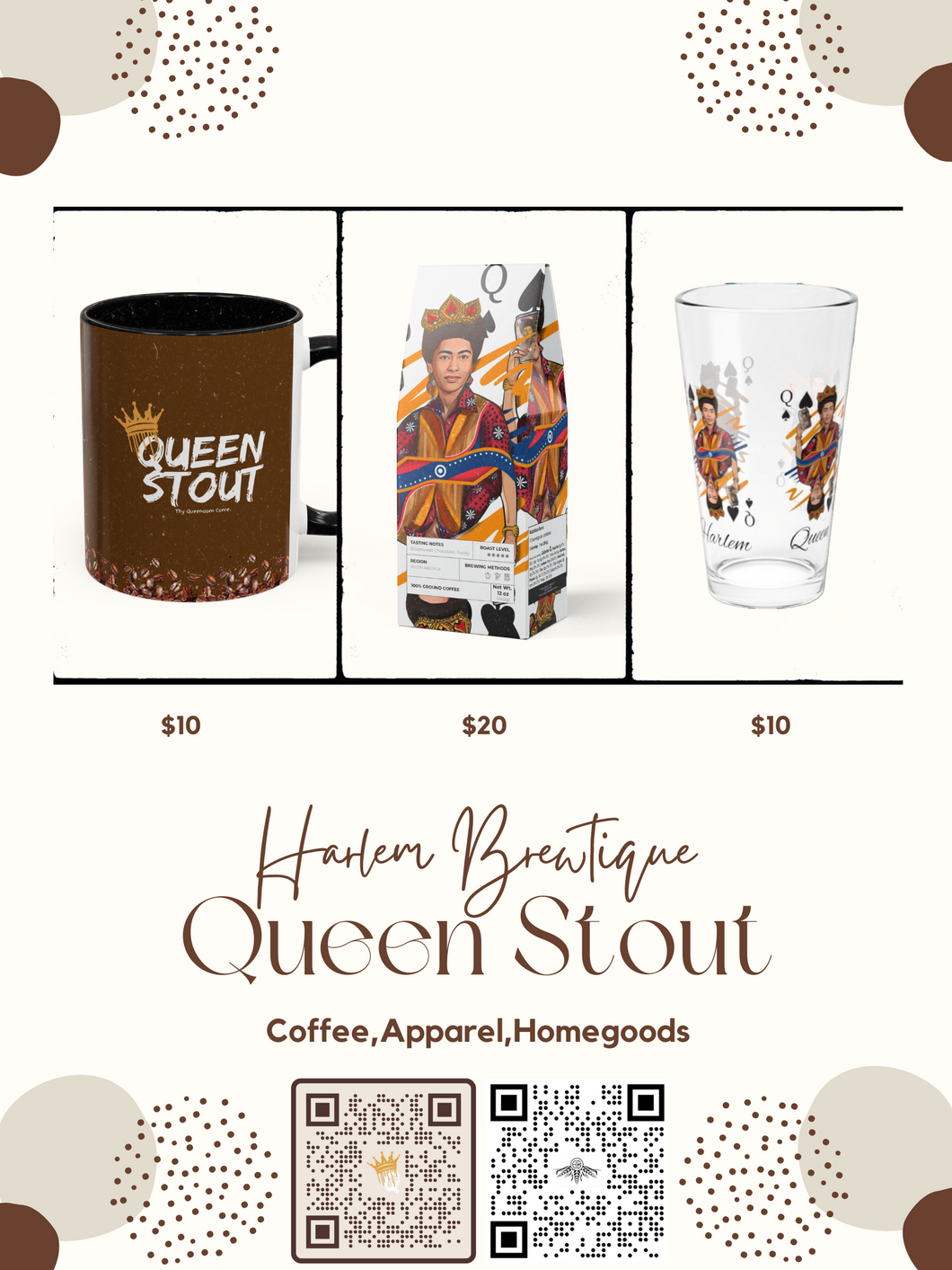 Harlem Queen Stout Coffee Bundle